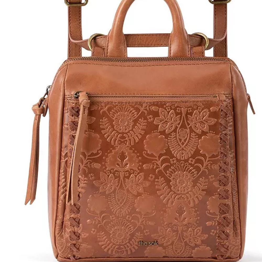 The Sak LOYOLA LEATHER MINI BACKPACK - NEW WITH TAGS